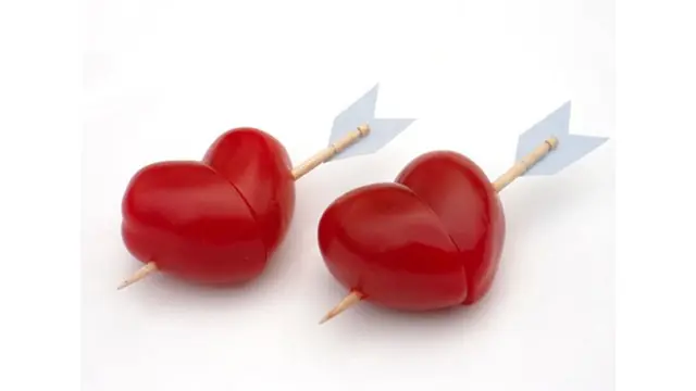 Corazones de tomates cherry
