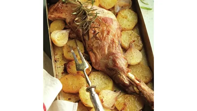 Paletilla de cordero al horno