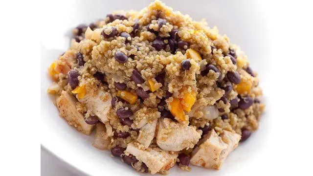 Receta de quinoa con pollo