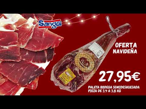 Miniatura de Paleta bodega semideshuesada Villar oferta navideña por solo 27,95€ en Sangüi Supermercados